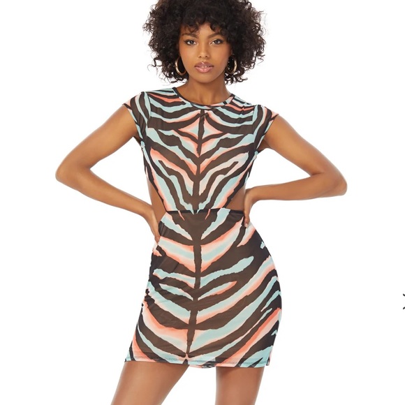 AFRM Gabbi Mini Dress - Picture 1 of 8